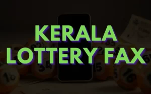 Kerala Lottery Fax