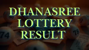 dhanasree lottery result