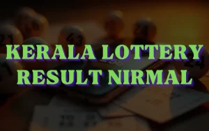 kerala lottery result nirmal